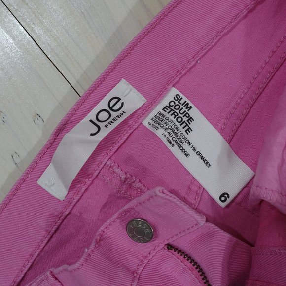 Joe Fresh Slim Cuffed Crop Jeans - Picture 7 of 7